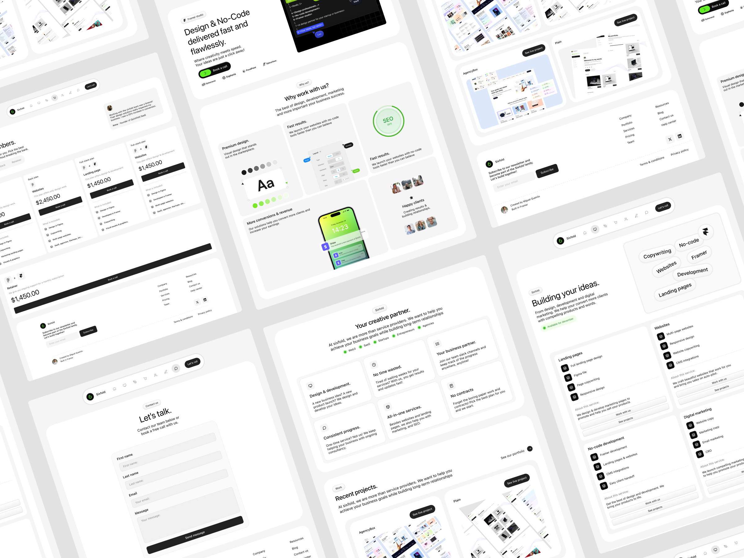 Example of Framer Website Design & Development