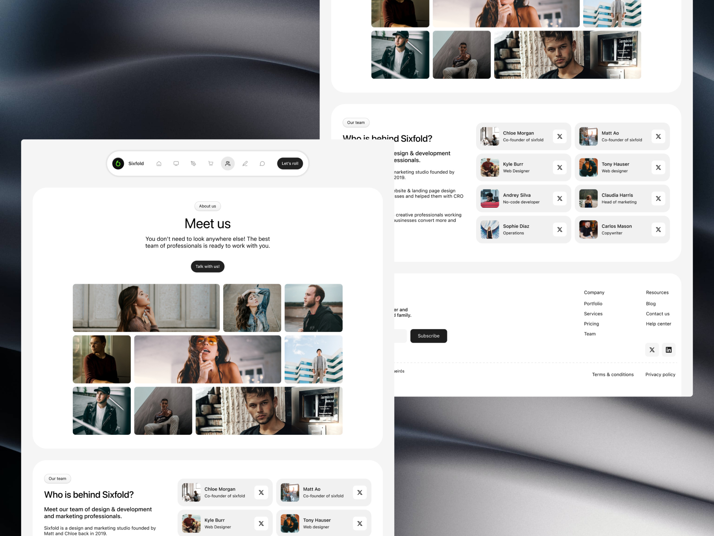 Example of Framer Website Design & Development