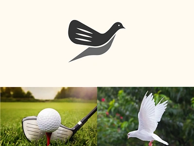 Golf Bird Logo ! branding creative golf logo creativegolf bird logo design golf bird logo golf logo graphic design icon golf logo icongolf bird logo illustration logo logo design minimal golf logo minimalgolf bird logo new logo vector