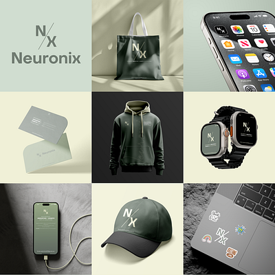 🚀 Introducing Neuronix – A New Era of AI Innovation ✨ ai branding design mockup user experience user interface