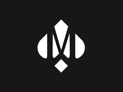 Spade Letter M Logo branding company brand logo company branding design logo modern vector