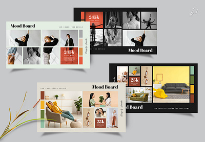 Mood Board Templates social media