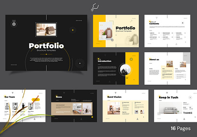 Portfolio Brochure Template portfolio