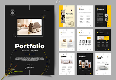 Portfolio Brochure Template portfolio