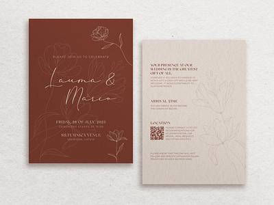 Wedding invitation flyer invitation paper print wedding wedding invitation