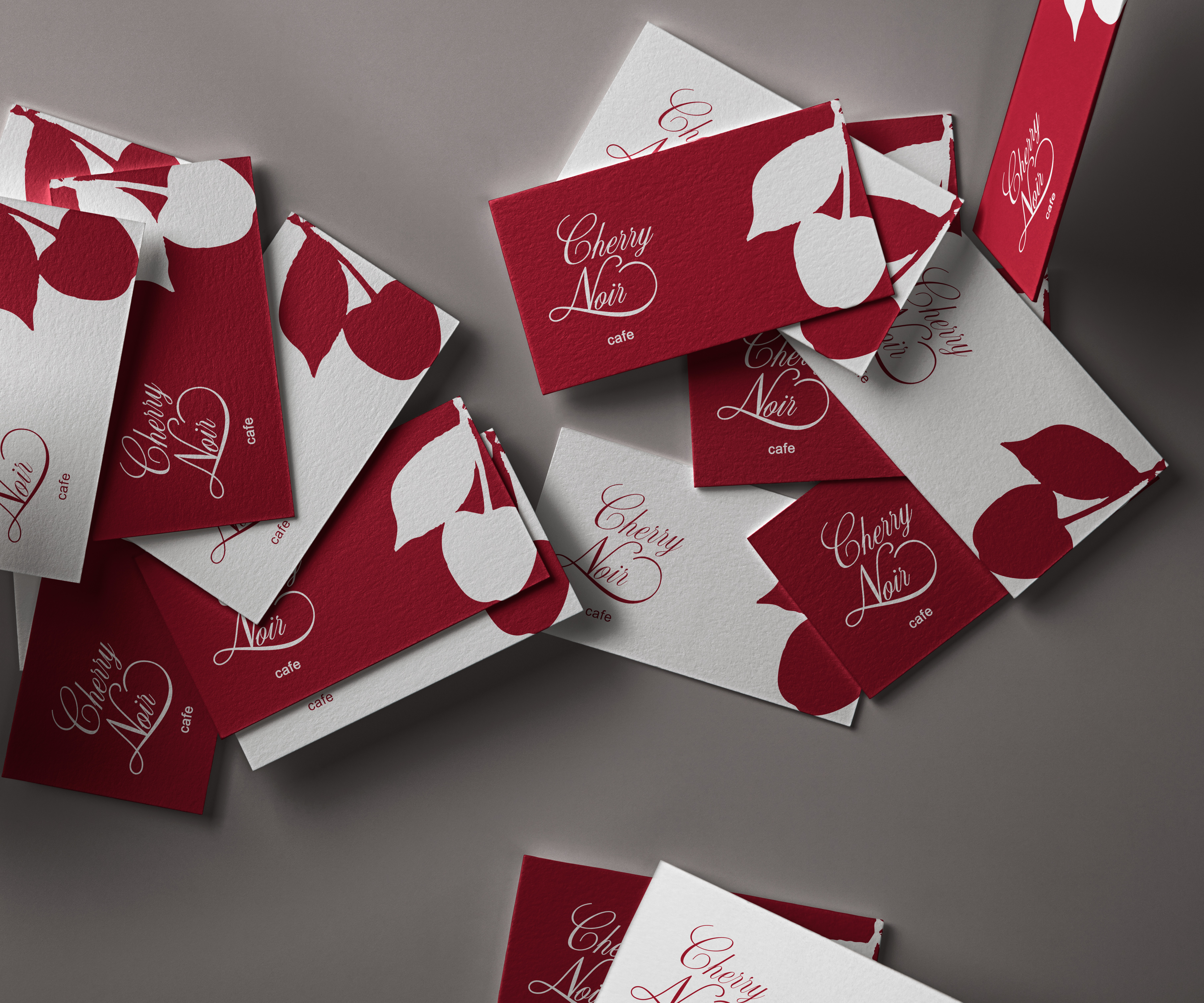 Cherry Noir Design branding design graphic design illustration logo typography