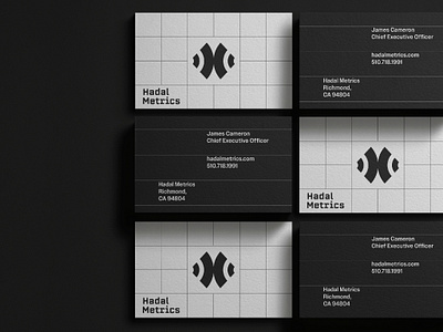 Brand Exploration — Hadal Metrics branding business cards graphic design logo vector