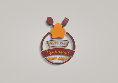 Some Cafe & Restuarant Logo Design 3d cafe logo food logo graphic design logo restuarant logo ui