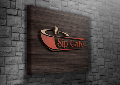 Some Cafe & Restuarant Logo Design 3d cafe logo food logo graphic design logo restuarant logo ui