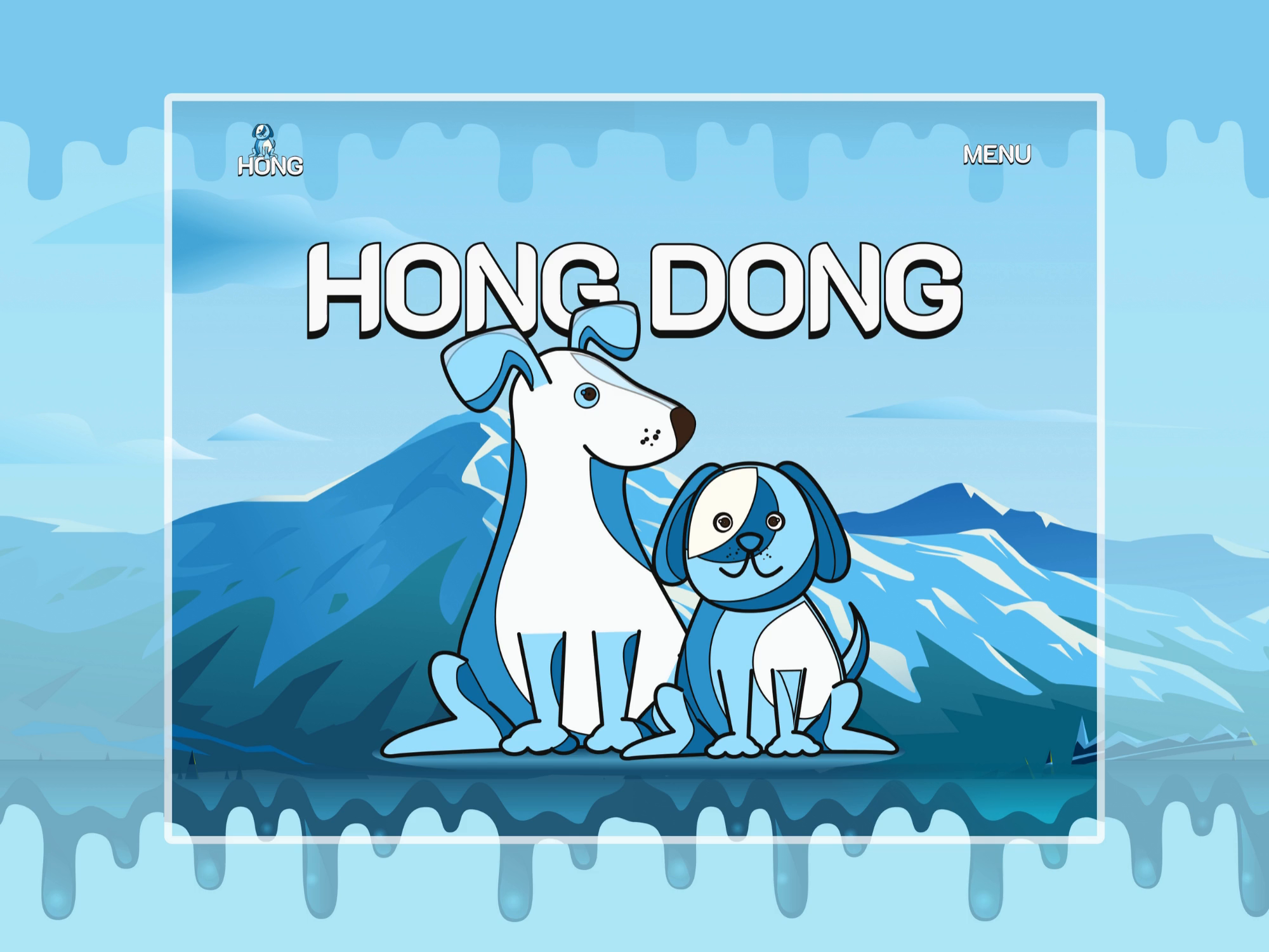 Example of Crypto Token Landing Page 