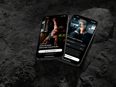 "Fit-Boost" Fitness Mobile App 3d fit fitness fitness app fitness mobile app graphic design ui workout app