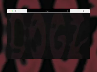 Laylow : Dogz - web design concept animation branding clean figma framer futuristic graphic design hero section landing page laylow modern music typography ui ux web design website