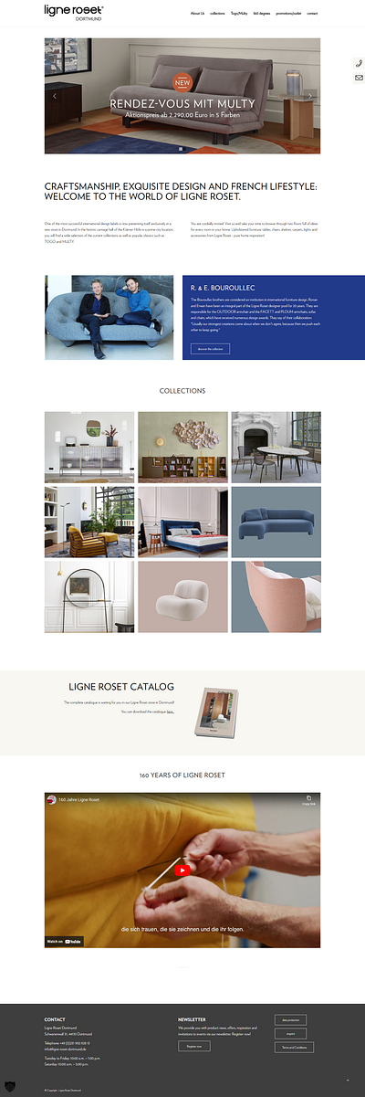 ASID Interior Design Website interactive website design