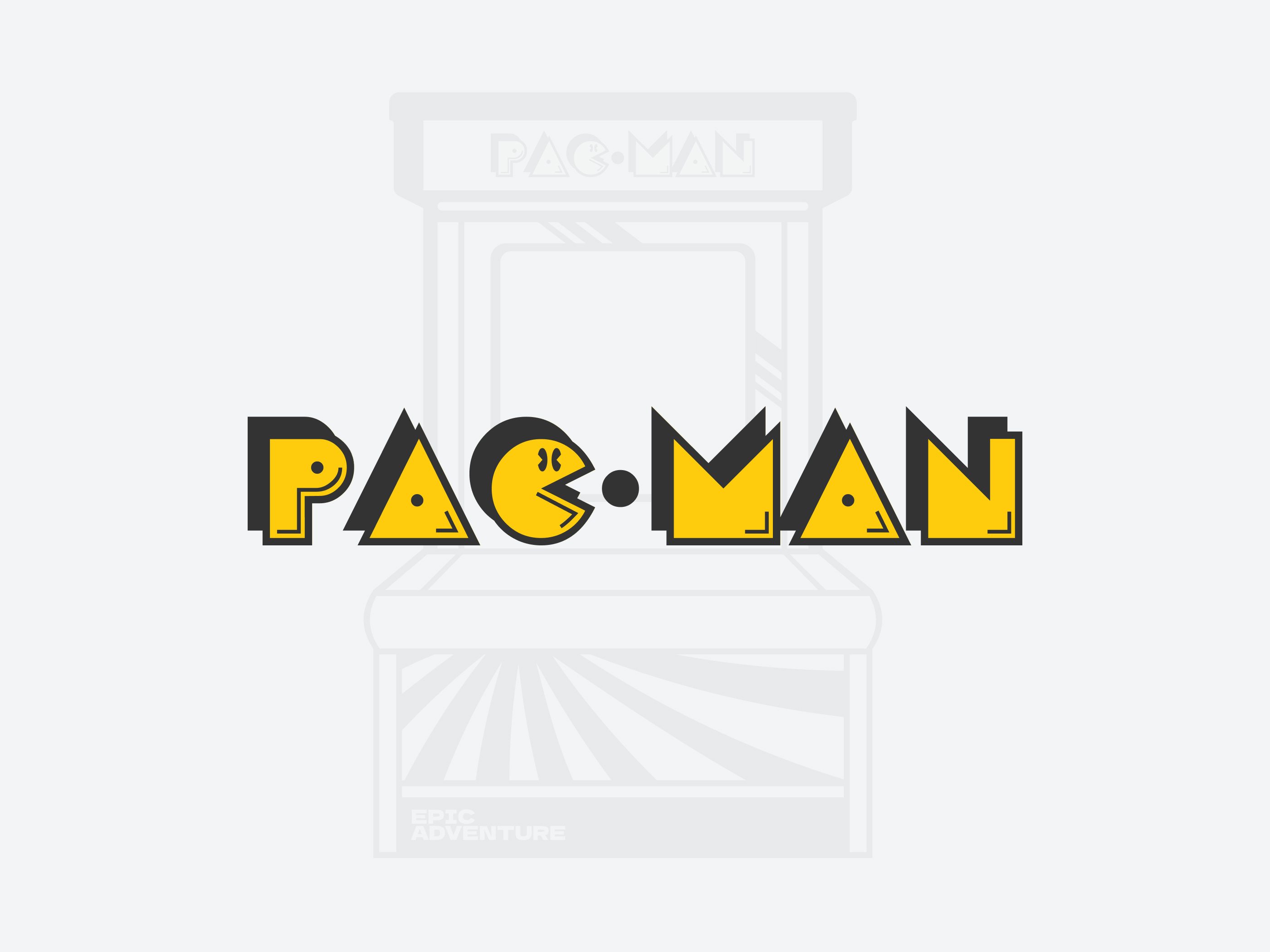 Pac-Man game animation 80s animation classic game motion motion graphics old pac man
