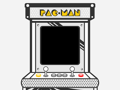 Pac-Man game animation 80s animation classic game motion motion graphics old pac man