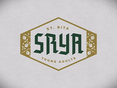 St. Rita Young Adults blackletter catholic church ministry rita rose saint young adults