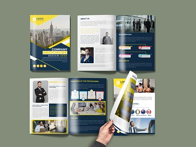 Company Profile/Magazine / Brochure/Catalogue Design a4 annual report booklet branding brochure business business identity catalog company profile construction corporate interior magazine marketing pamphlet poster print product catalog publication report