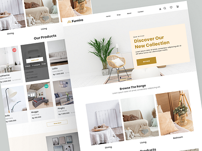 Home Decor E-Commerce Website business design ecommerce ecommerce website figma home decor online store products shopping ui design uiux