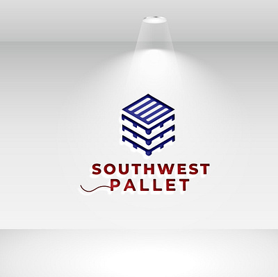 SOUTHWEST PALLET LOGO DESIGN 3d animation branding graphic design logo motion graphics ui