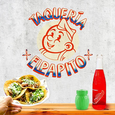 Logo de taquería animation branding graphic design illustration logo motion graphics ui vector