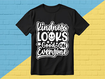 Kindness T-shirt Design amazon customdesign customtshirt designer etsy everyone graphic design illustration kindness logo looks textdesign trendytshirt tshirt tshirtdesign tshirts typography typographytshirt