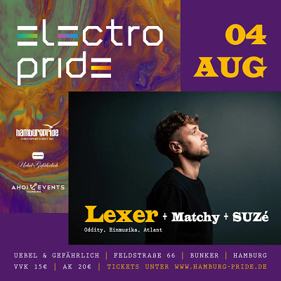 Electro Pride - 2023 2023 adobe animation electro hamburg indesign mock up pride