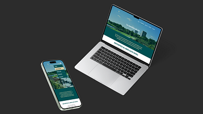 Responsive Web design for a Golf Club branding design figma graphic design landing page page ui ux web web design website wordpress