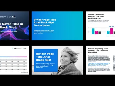 PowerPoint Template brand branding design graphic design powerpoint tech technology template