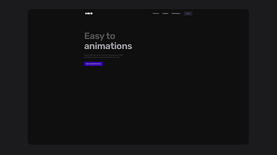 Moko website v2 animation lottie motion scroll animation webdesign website