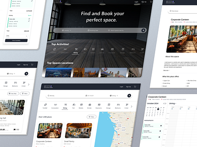 Ennie Space - Any Time, Any Space, Anywhere book a space booking design enhanced ui modern ui revamp space ui uiux ux