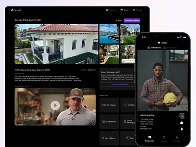 Fazzad product design ui ux design visual design