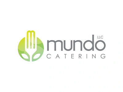 Logo Design for Mundo Catering in Portland animation branding design graphic design icon logo motion graphics vector