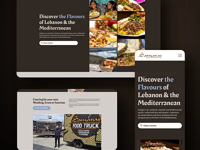 Samaras Website Design design ui ux website