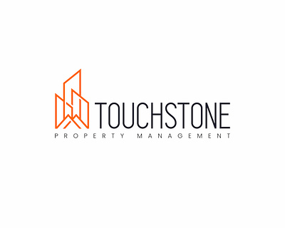 Logo Design for Touchstone Property Management branding design graphic design icon logo minimal vector