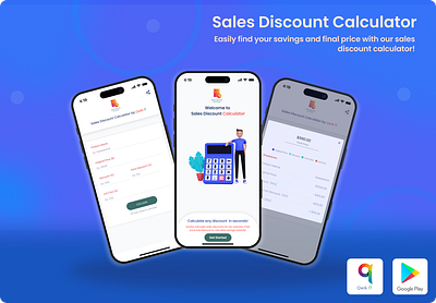 Sales Discount Calculator ui