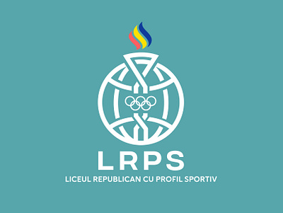 Olympic School Logo academy athletic emblem flag globe international logo medal olympic olympics patriotic republican school sport team team sport torch universal victory winner