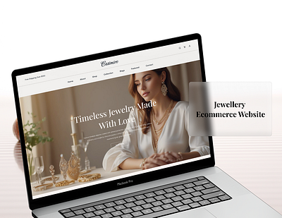 Casimiro - Jewellery eCommerce Shopify Store Design and Develop branding jewellery store online store design online store designer redesign shopify jewellery shopify plus shopify store shopify template shopify ui design ui uiux designer