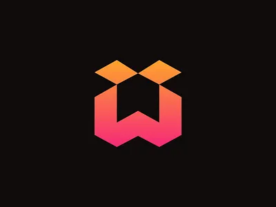 logo, logo design 2 people alphabet branding corporate logo giftbox giftbox logo icon letter logo letter w lettermark logo designs logotype man minimalist modern monogram symbol w w logo