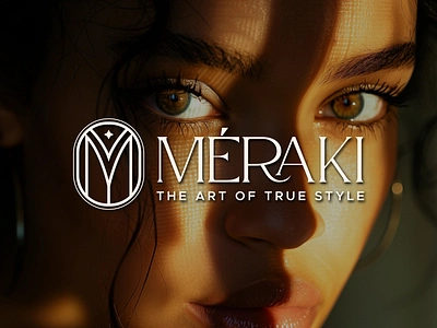 Meraki Fashion Clothing | Logo & Brand Identity Design. brand identity branding cosmetic logo creative logo graphic design letter logo logo logo animation m letter logo m logo meraki modern logo visual identity design