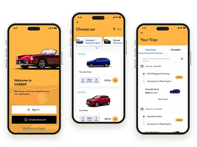 Online Taxi Booking App Design app app design cab booking creative ui design graphic design mobile app design taxi taxi booking ui ui ux design ux