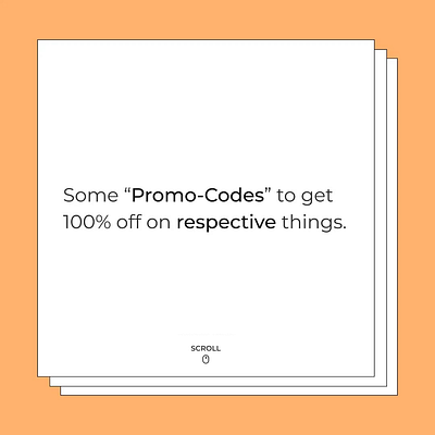 Promo code (feat. Life) creative design designer figma fun graphics ideas life promocode quirky quirkyideas ui