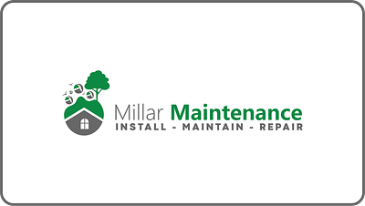 Millar Maintnance Logo graphic design logo