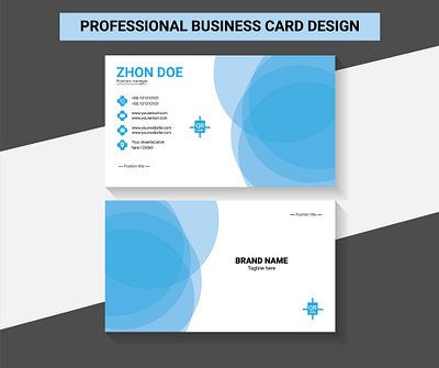 Professional Business Card Design brochure business card design card flyer id card illustrator photoshop