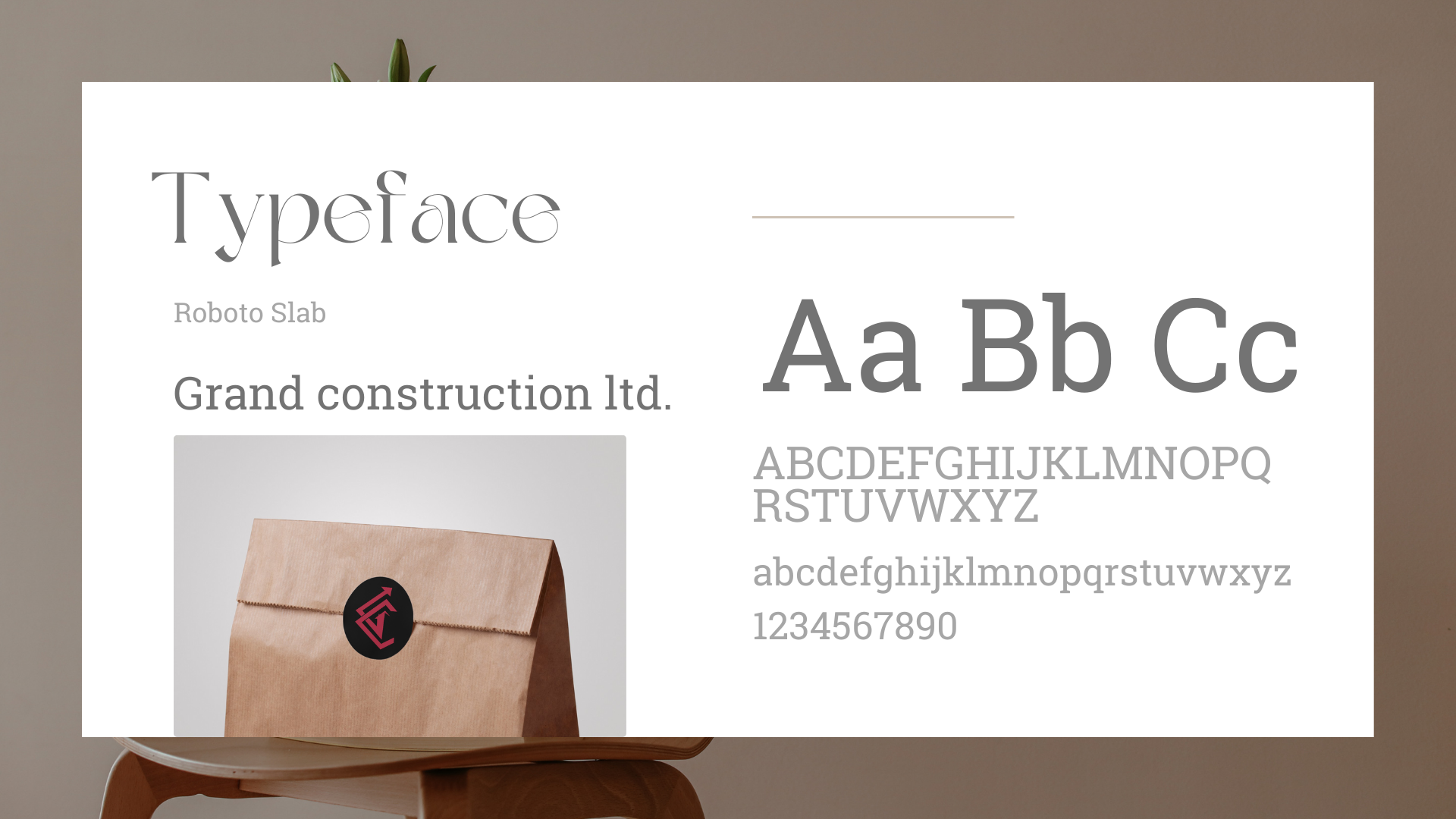 Example of Construction Logo