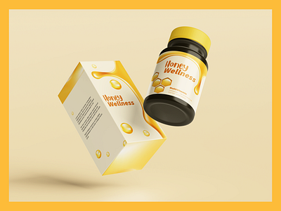 🍯 Sweeten Your Health with Nature's Best! branding graphic design illustration typography