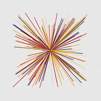 Starburst creative coding generative art