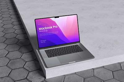 MacBook Pro Mockup Bundle Set - Rielismee vector