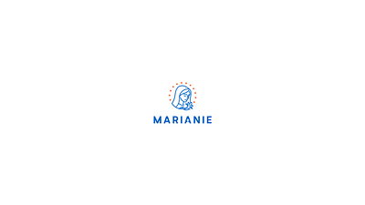 MARIANIE - logo church design logo logodesign mary outline redesign simple