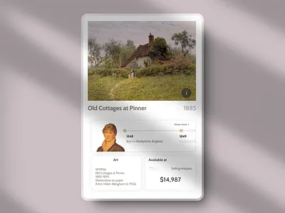 Daily UI 045 - Info Card dailyui design figma product design ui ux