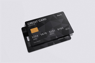 Credit Card Mockup Bundle Set - Rielismee banking